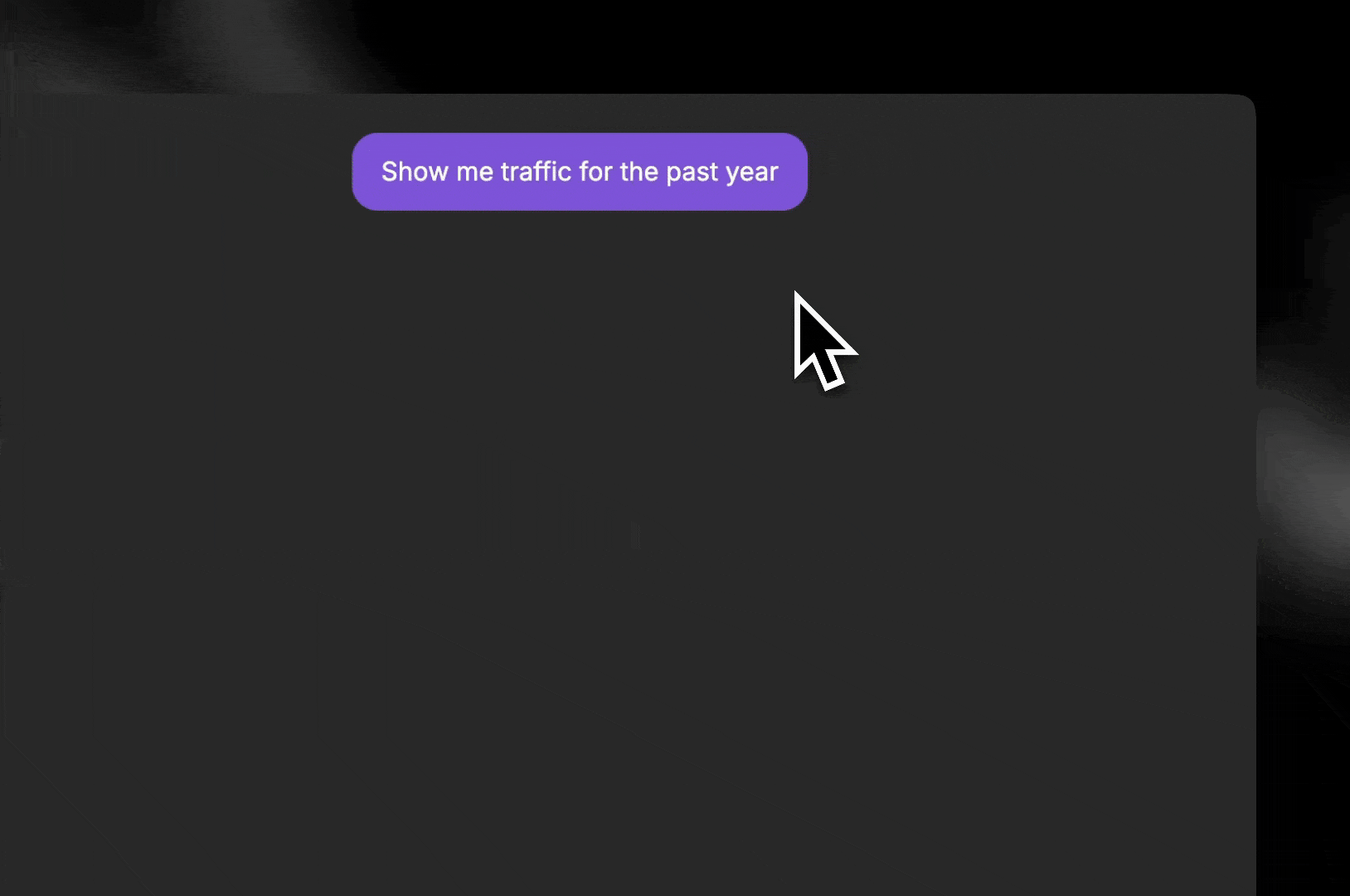 An interactive generative UI session for web analytics using Tinybird and Thesys
